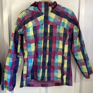 North Face Windbreaker Girls XL - gorgeous print!
